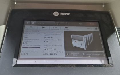 Mise en service de groupe TRANE Modèle RTAF 105 SE LN AC BIOPHARM OUED SMAR